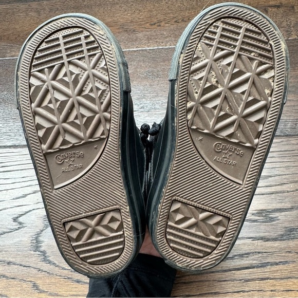 Converse Kids Black All-Star Sneakers - Picture 7 of 9